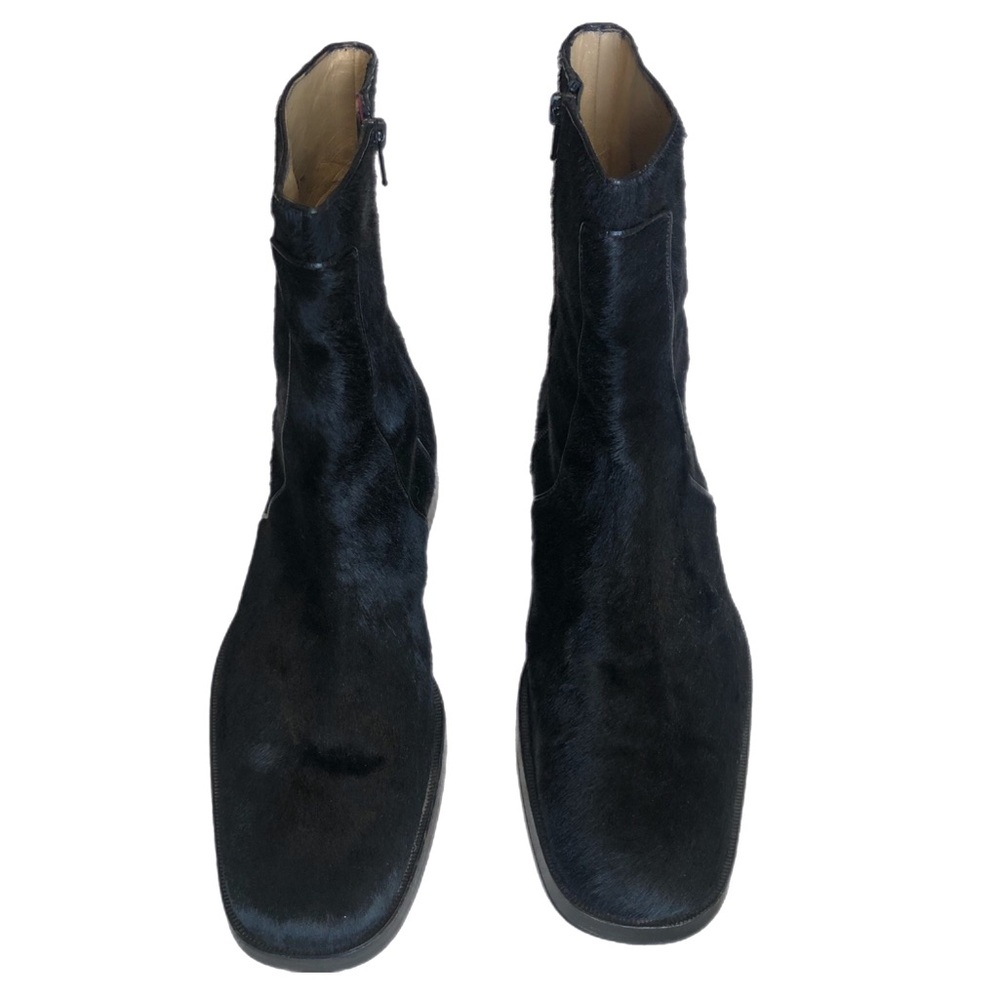 VTG 🇮🇹 WARREN EDWARDS Calf Hair Boots made in ITALY 🎩 - Picture 11 of 16